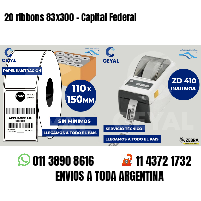 20 ribbons 83x300 - Capital Federal