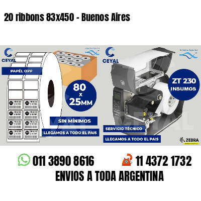 20 ribbons 83x450 - Buenos Aires