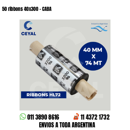 50 ribbons 40×300 – CABA