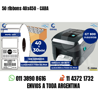 50 ribbons 40x450 - CABA