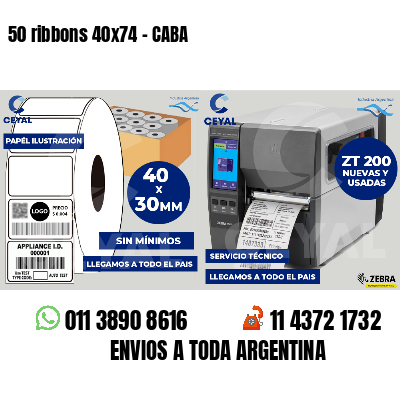 50 ribbons 40x74 - CABA