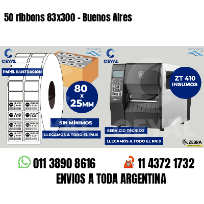 50 ribbons 83x300 - Buenos Aires