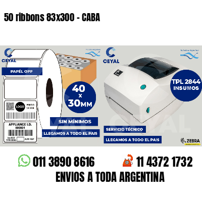 50 ribbons 83x300 - CABA
