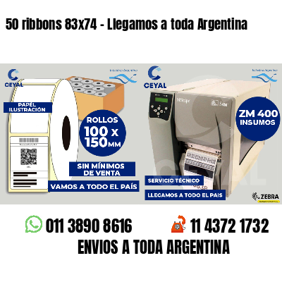 50 ribbons 83x74 - Llegamos a toda Argentina