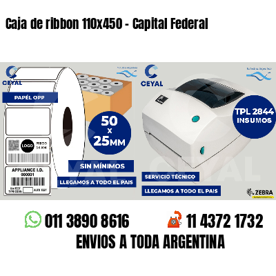 Caja de ribbon 110x450 - Capital Federal