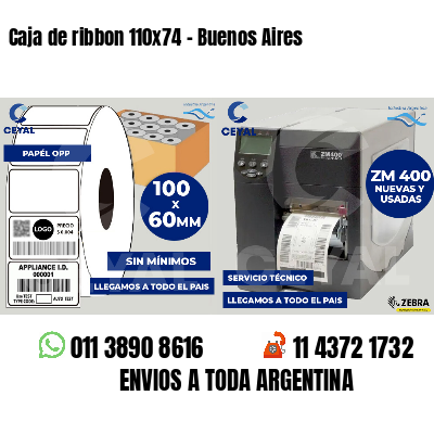 Caja de ribbon 110x74 - Buenos Aires