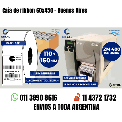 Caja de ribbon 60x450 - Buenos Aires