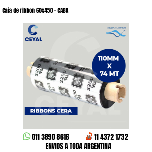 Caja de ribbon 60×450 – CABA