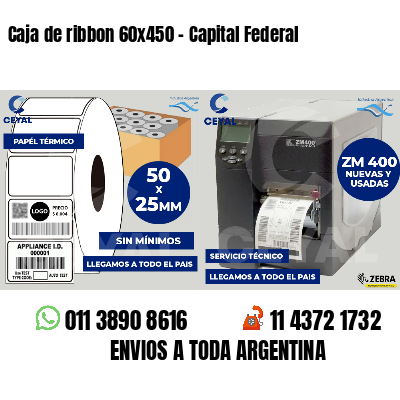 Caja de ribbon 60x450 - Capital Federal