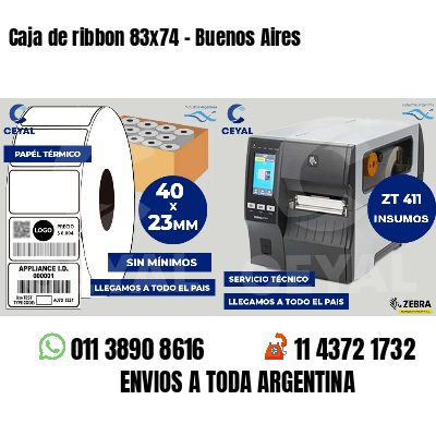 Caja de ribbon 83x74 - Buenos Aires