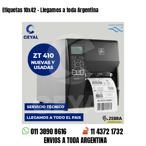 Etiquetas 10×42 – Llegamos a toda Argentina