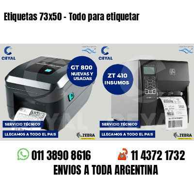 Etiquetas 73x50 - Todo para etiquetar