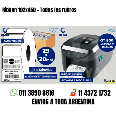 Ribbon 102x450 - Todos los rubros