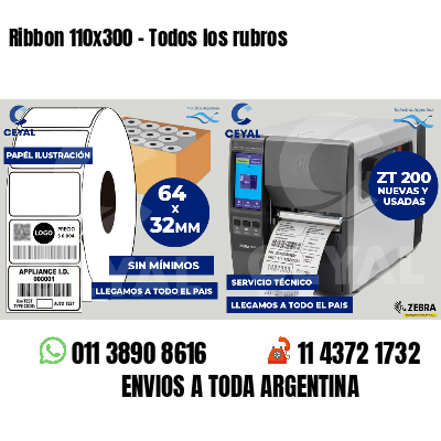 Ribbon 110x300 - Todos los rubros