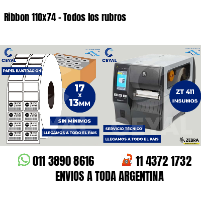 Ribbon 110x74 - Todos los rubros