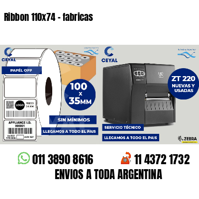 Ribbon 110x74 - fabricas
