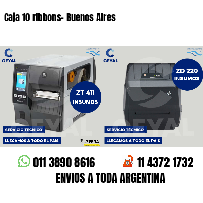 Caja 10 ribbons- Buenos Aires