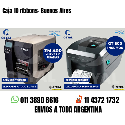 Caja 10 ribbons- Buenos Aires