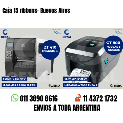 Caja 15 ribbons- Buenos Aires