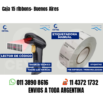 Caja 15 ribbons- Buenos Aires