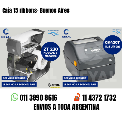 Caja 15 ribbons- Buenos Aires