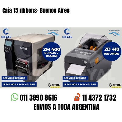 Caja 15 ribbons- Buenos Aires