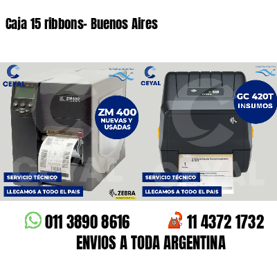 Caja 15 ribbons- Buenos Aires