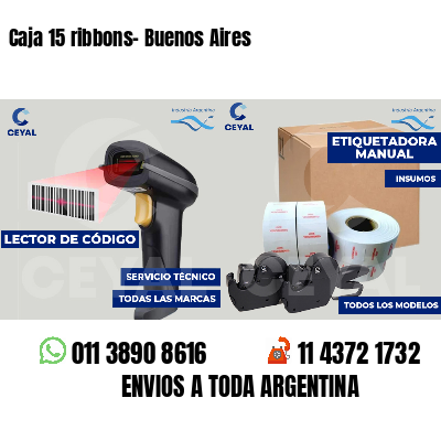 Caja 15 ribbons- Buenos Aires