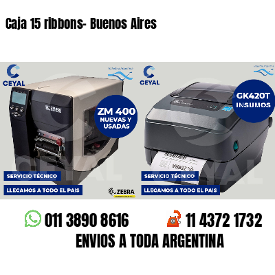 Caja 15 ribbons- Buenos Aires