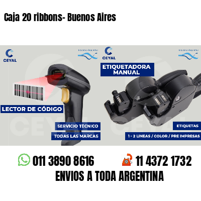 Caja 20 ribbons- Buenos Aires