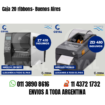 Caja 20 ribbons- Buenos Aires