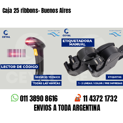Caja 25 ribbons- Buenos Aires