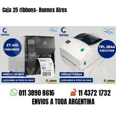 Caja 25 ribbons- Buenos Aires