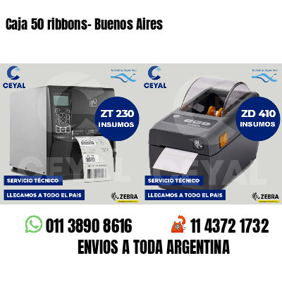 Caja 50 ribbons- Buenos Aires
