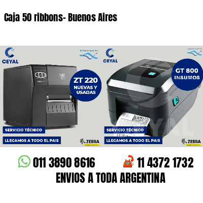 Caja 50 ribbons- Buenos Aires