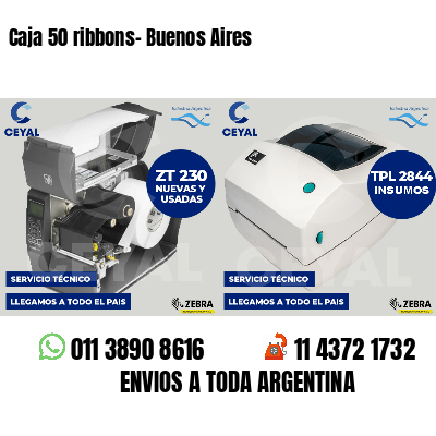 Caja 50 ribbons- Buenos Aires