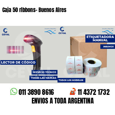 Caja 50 ribbons- Buenos Aires