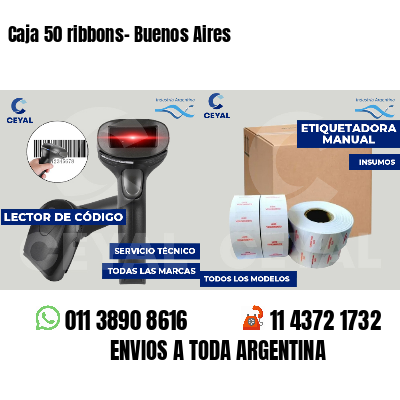 Caja 50 ribbons- Buenos Aires