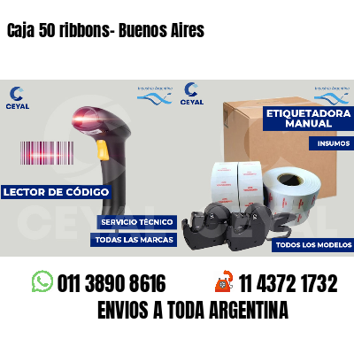 Caja 50 ribbons- Buenos Aires