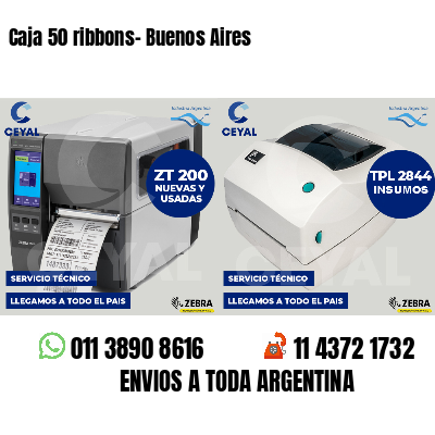 Caja 50 ribbons- Buenos Aires