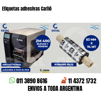 Etiquetas adhesivas Cariló