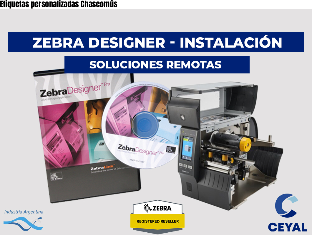 Etiquetas personalizadas Chascomús