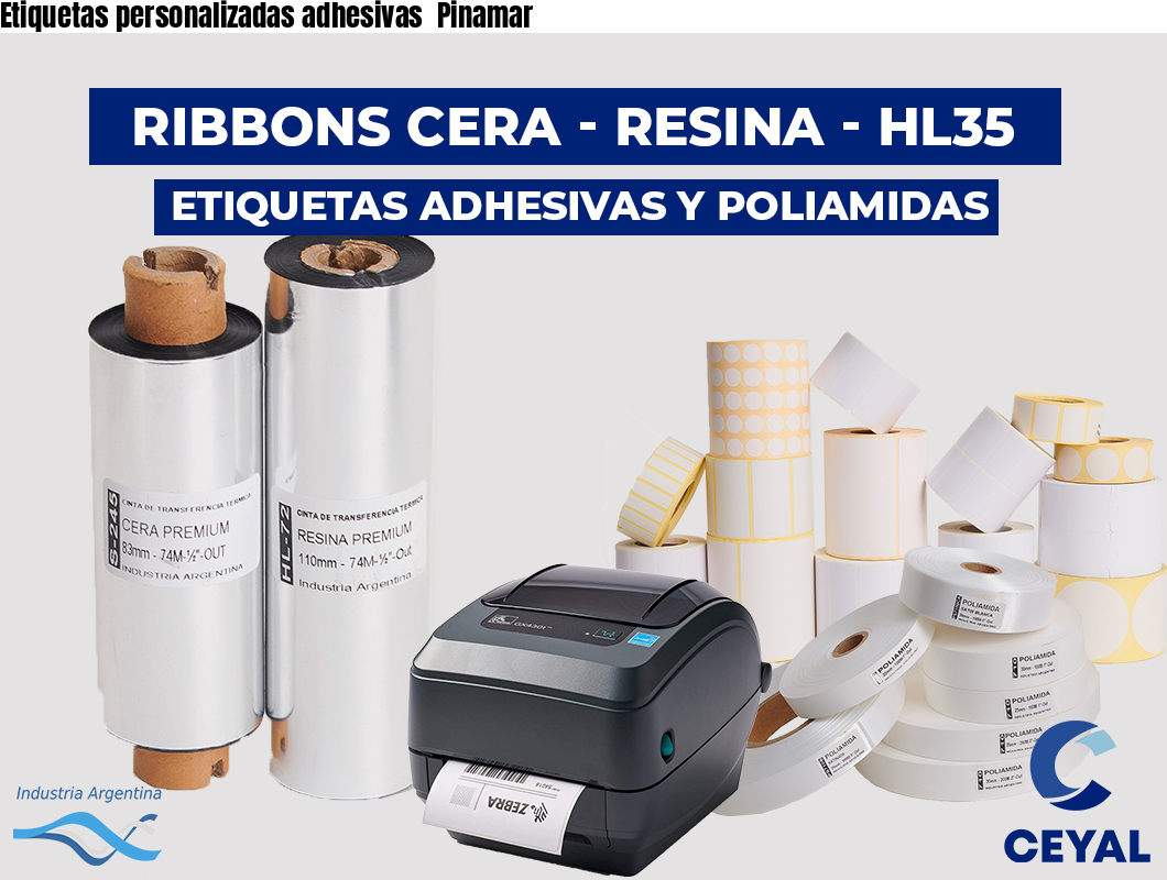 Etiquetas personalizadas adhesivas  Pinamar
