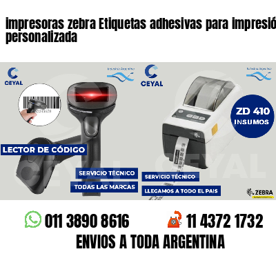 impresoras zebra Etiquetas adhesivas para impresión personalizada