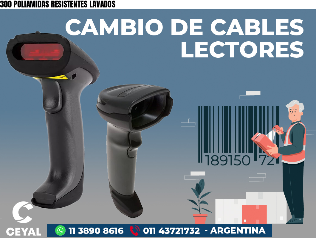300 POLIAMIDAS RESISTENTES LAVADOS