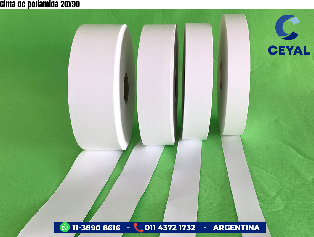 Cinta de poliamida 20x90