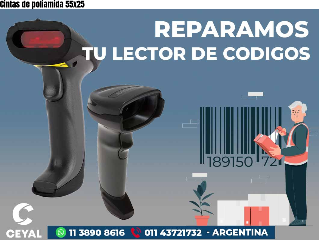 Cintas de poliamida 55x25