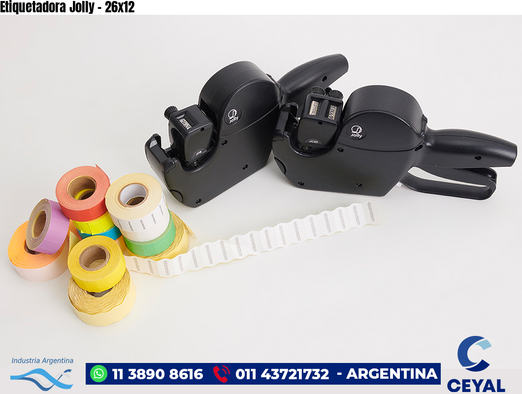 Etiquetadora Jolly – 26×12