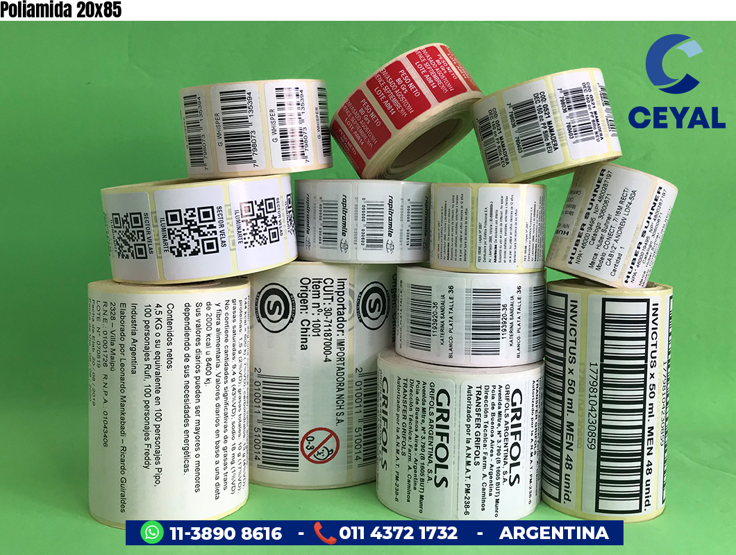Poliamida 20x85