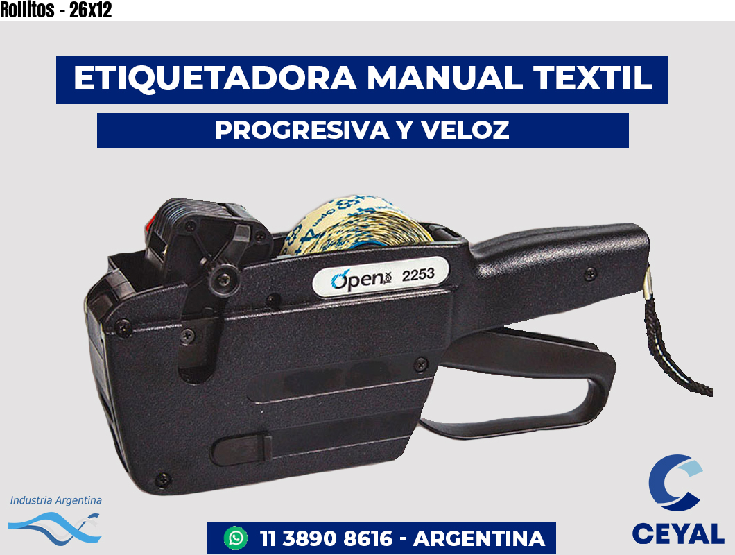 Rollitos - 26x12